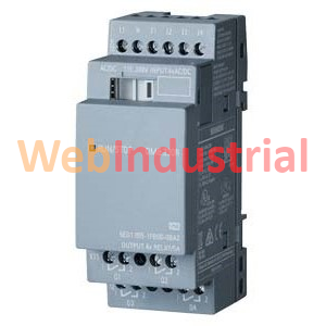 SIEMENS - 6ED1055-1MB00-0BA2 - Modulo DM8 4DI/4DO para LOGO 12/24