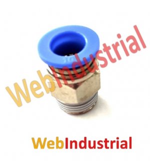 WEB INDUSTRIAL - AIRTAC - PC10-03 racord recto 3/8”, Ø 10mm