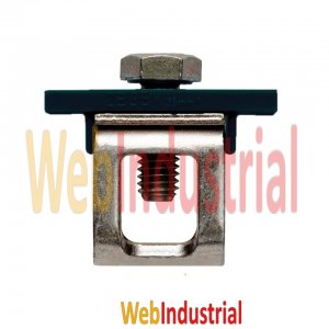 WEB INDUSTRIAL - WEIDMULLER 0502610000 - Brida de 22,5x8mm para barra colectora de 32x14mm negro