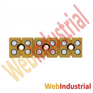 WEB INDUSTRIAL - WEIDMULLER 0274220000 - Regleta de terminales 6 polos 2,5mm2 400V 24A