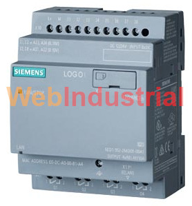 SIEMENS - 6ED1052-2MD08-0BA2 - Logo!8 12/24 RCEO s/ display