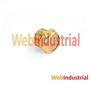 WEB INDUSTRIAL - AIRTAC - BSLM02 mini silenciador de bronce plano ¼”