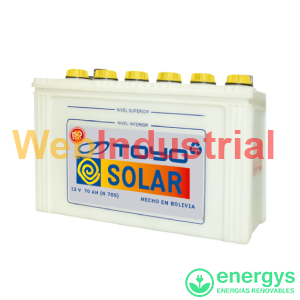 TOYO - Batería Solar Liquida de 70 Ah